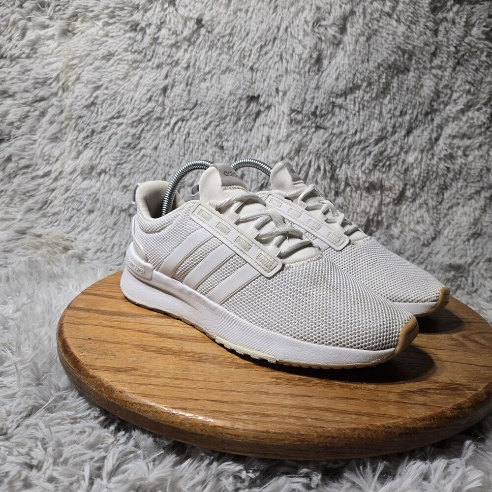 Adidas Racer Gum Bottom Shoes TR21 Womens Size 8 Sneakers White Running GX4207